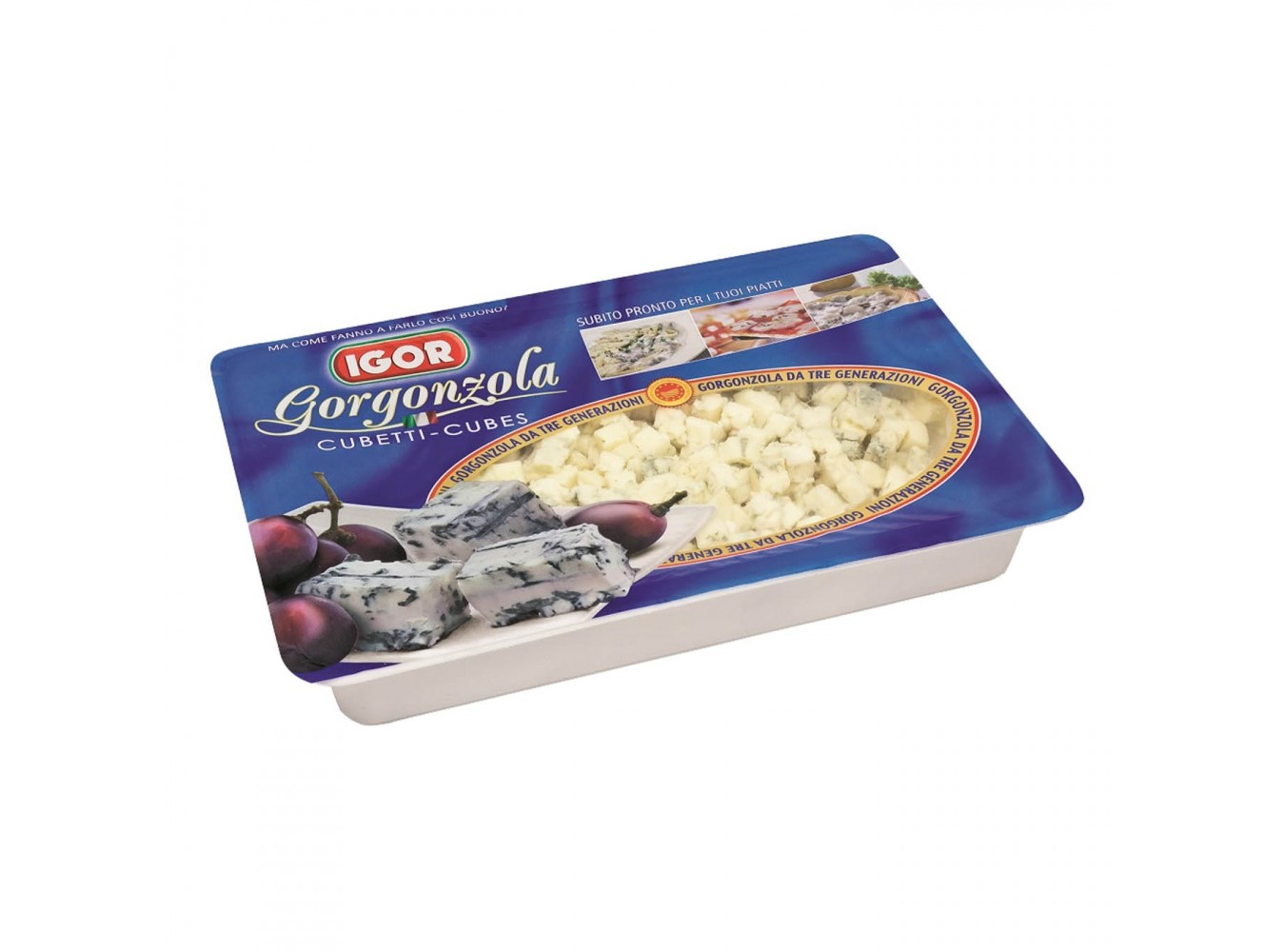 GORGONZOLA CUBETTI IGOR         GR.500X4