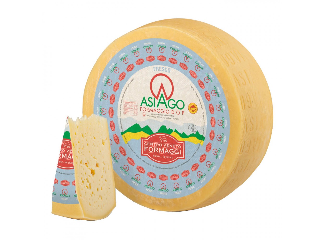 ASIAGO DOP FRESCO               KG.3,5X4