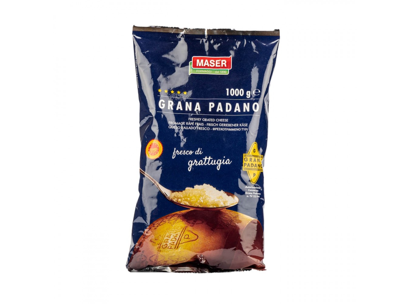 GRANA PADANO GRATTUGIATO BUSTA   KG.1X10