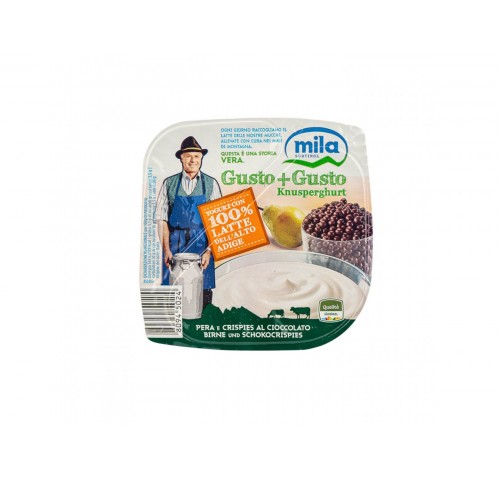 YOGURT MINIPASTO PERA/CRISPIES GR.150X6