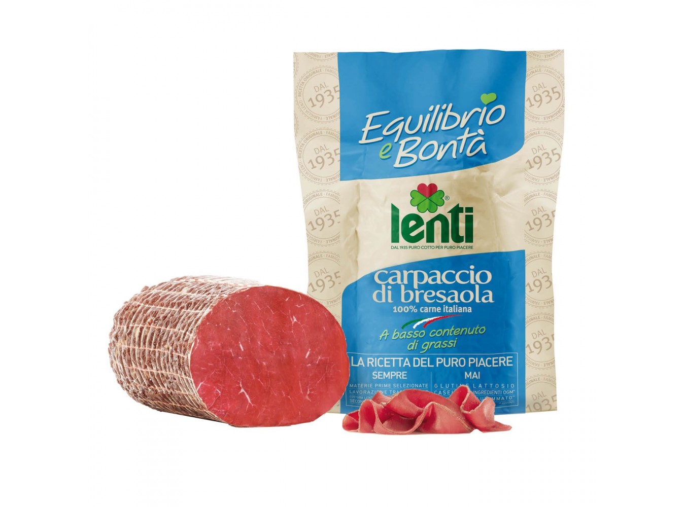 BRESAOLA  CARPACCIO  LENTI        KG.2X2