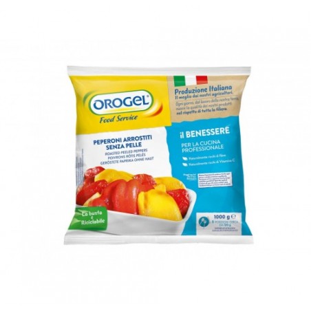 PEPERONI ARROSTITI S/PELLE OROGEL KG.1X6