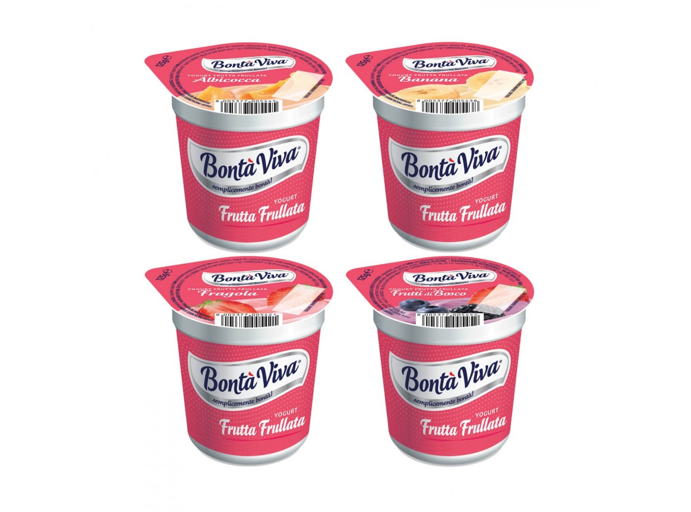 YOGURT ASS.MISTO BONTA VIVA    GR.125X20
