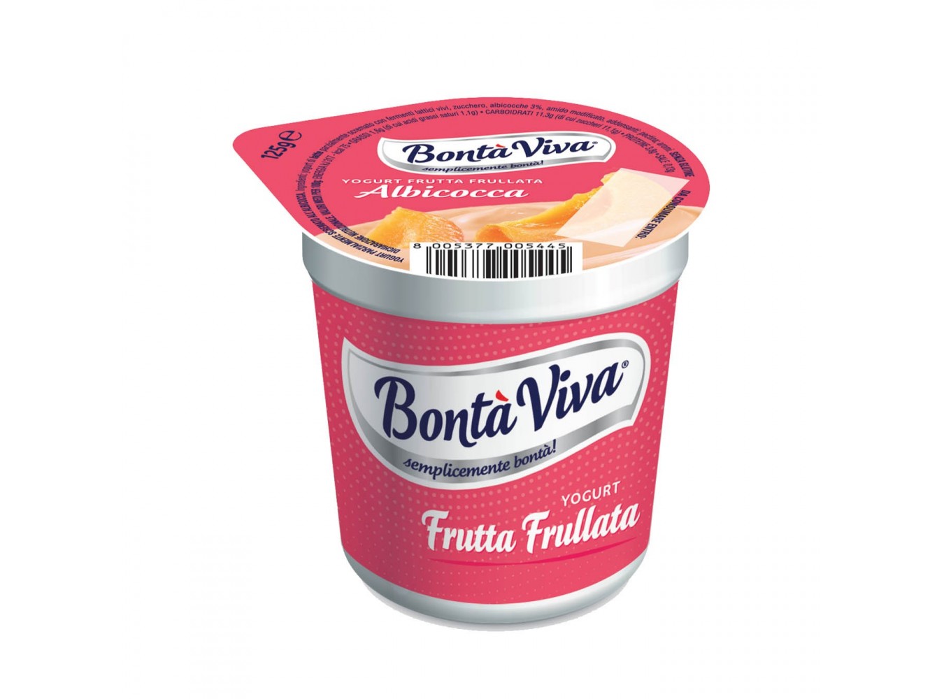 YOGURT ALBICOCCA BONTA VIVA     GR125X20