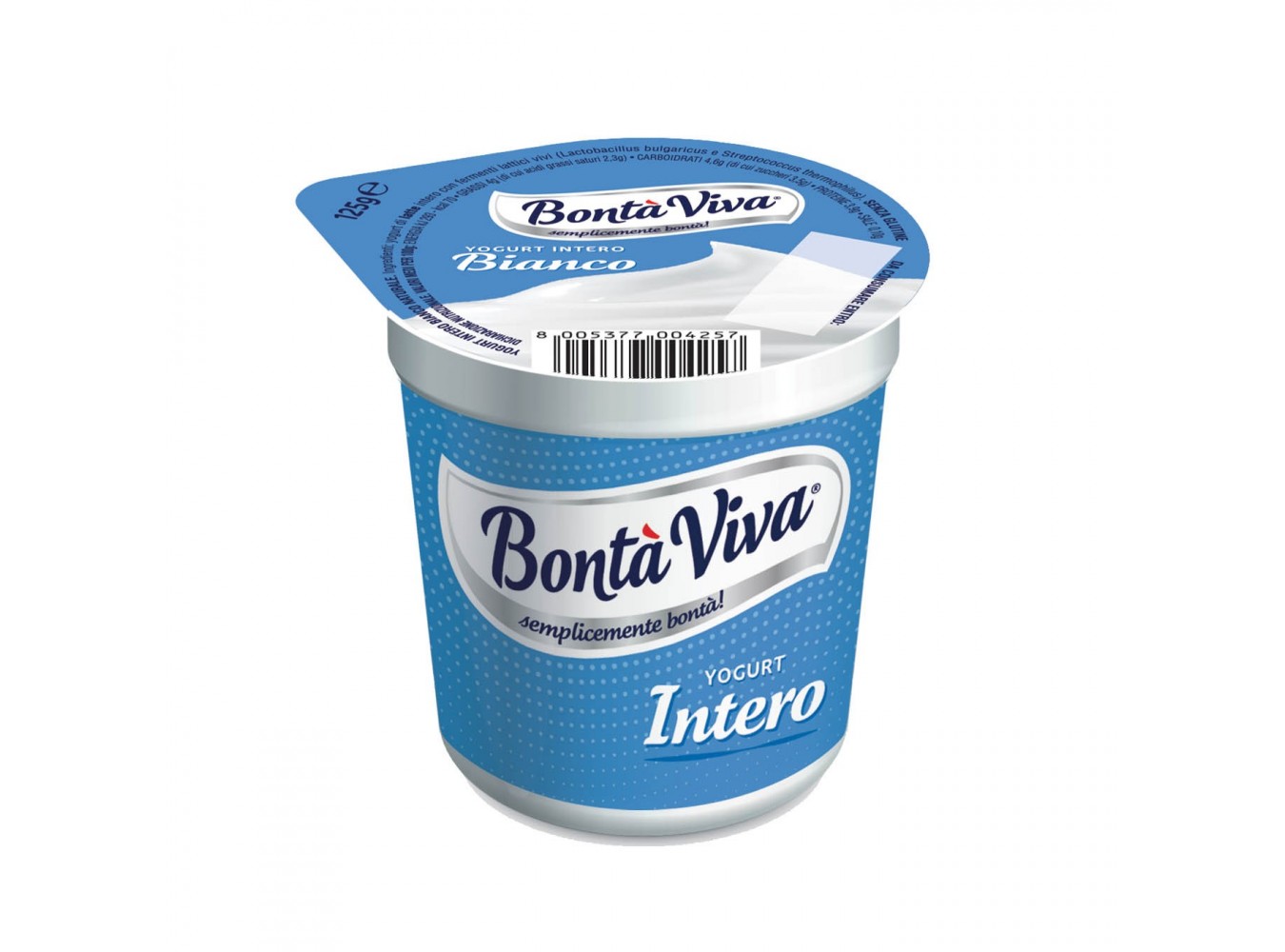 YOGURT INTERO BONTA VIVA        GR125X20