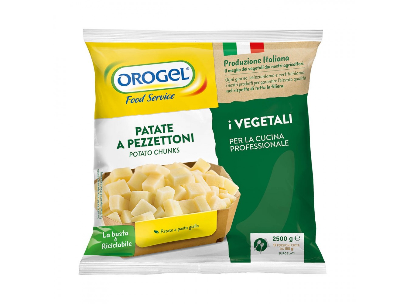 PATATE PEZZETTONI OROGEL        KG.2,5X4