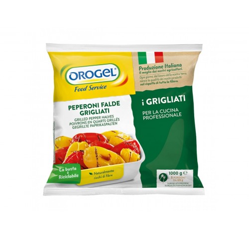 PEPERONI FALDE GRIGLIATI OROGEL   KG.1X4