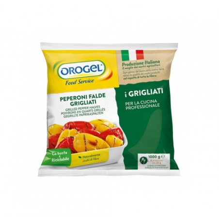 PEPERONI FALDE GRIGLIATI OROGEL   KG.1X4