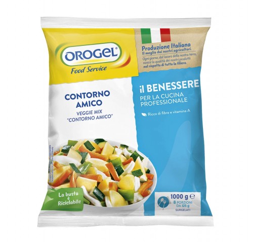 CONTORNO AMICO BENESSERE OROGEL   KG.1X6