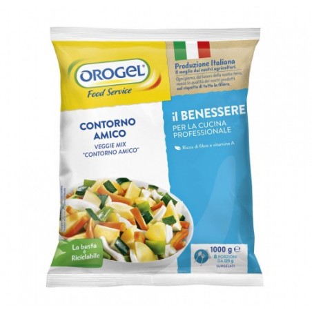 CONTORNO AMICO BENESSERE OROGEL   KG.1X6