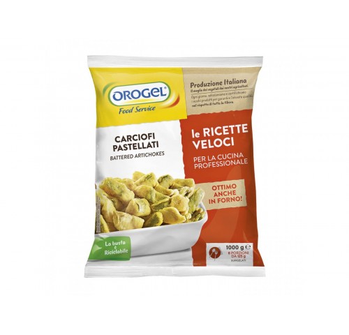 CARCIOFI PASTELLATI OROGEL KG.1X4