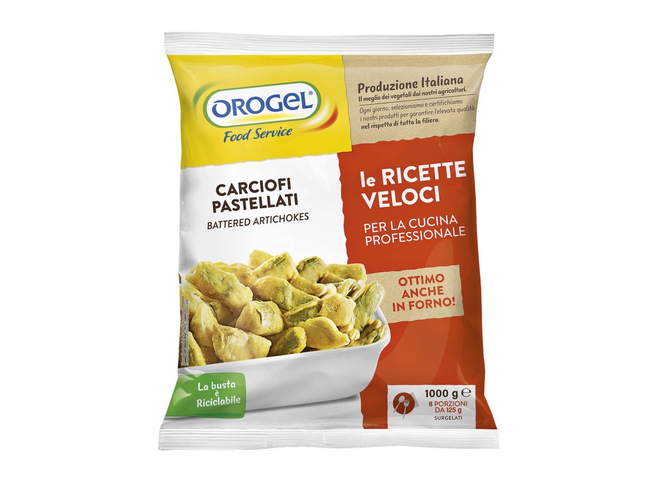 CARCIOFI PASTELLATI OROGEL KG.1X4