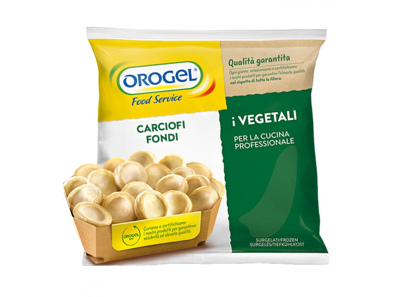 CARCIOFI FONDI OROGEL             KG.1X6