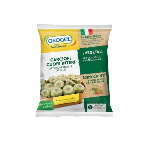 CARCIOFI CUORI OROGEL           KG.2,5X2