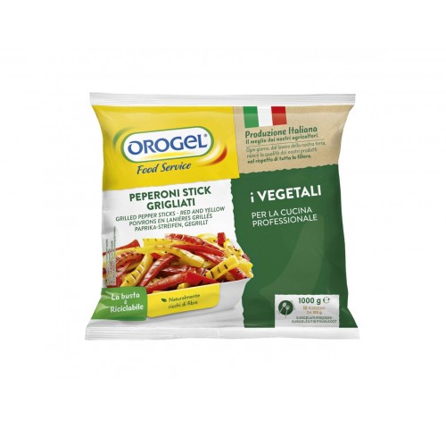 PEPERONI STICK GRIGLIATI OROGEL   KG.1X6