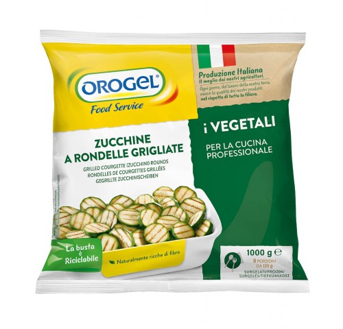 ZUCCHINE RONDELLE GRIGLIATE OROGEL KG1X4