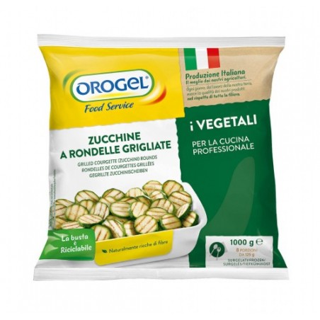 ZUCCHINE RONDELLE GRIGLIATE OROGEL KG1X4