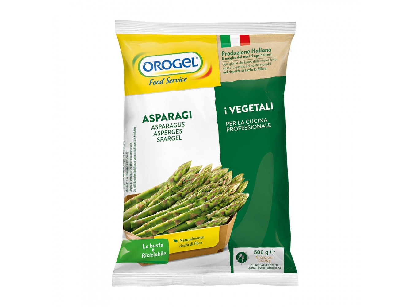 ASPARAGI PUNTE OROGEL          GR.500X12