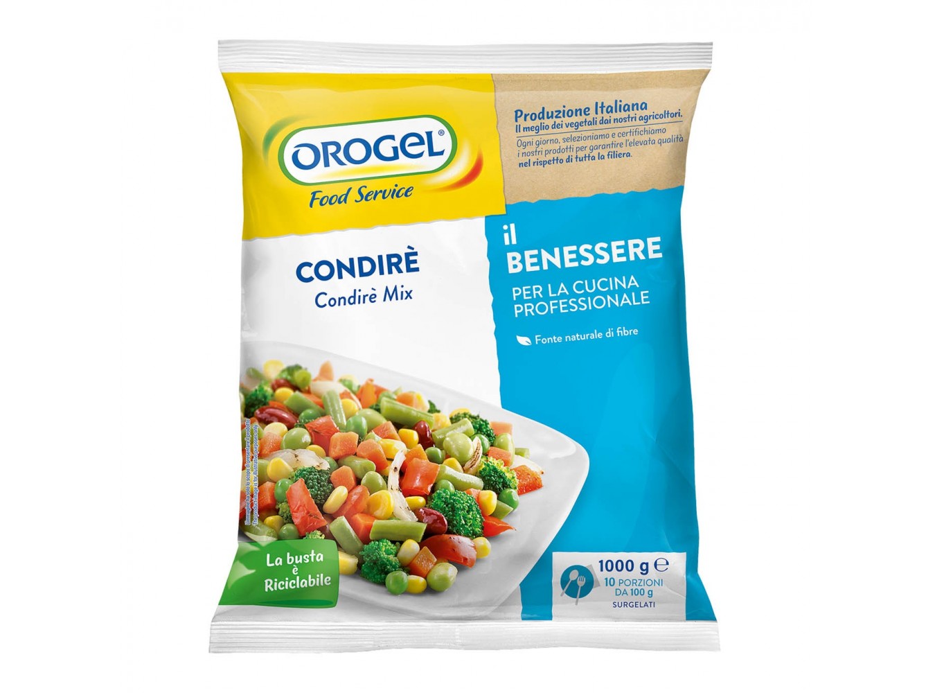 CONDIRE' BENESSERE OROGEL         KG.1X6