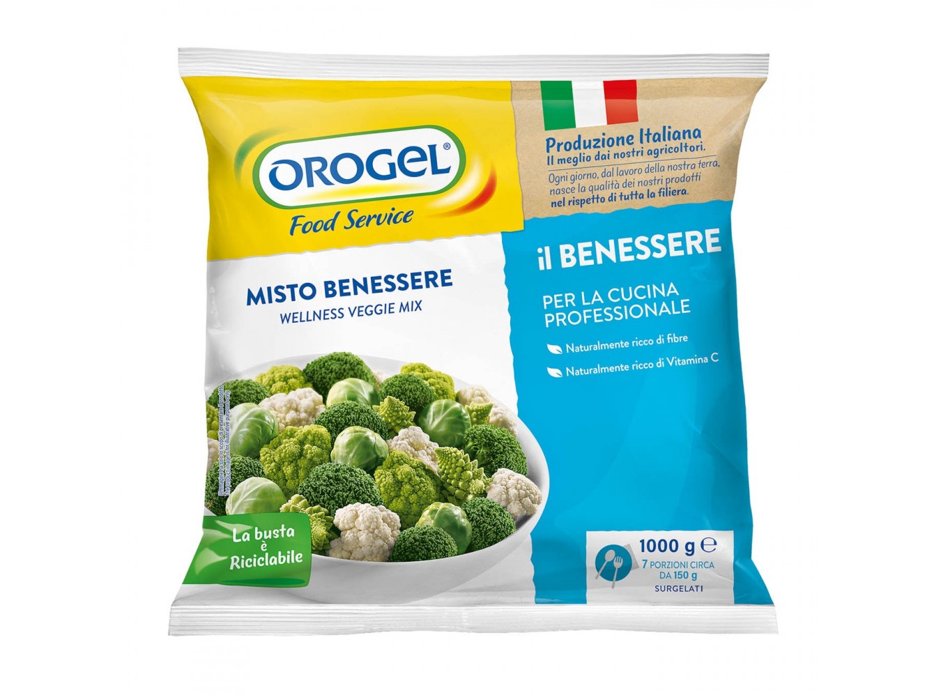 MISTO BENESSERE OROGEL            KG.1X6