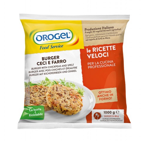 BURGER FARRO CECI  OROGEL         KG.1X4