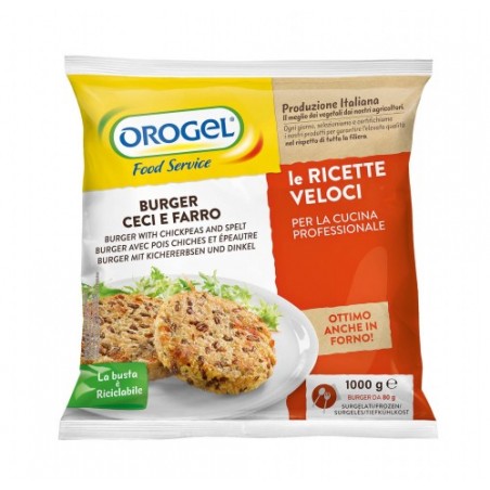 BURGER FARRO CECI  OROGEL         KG.1X4