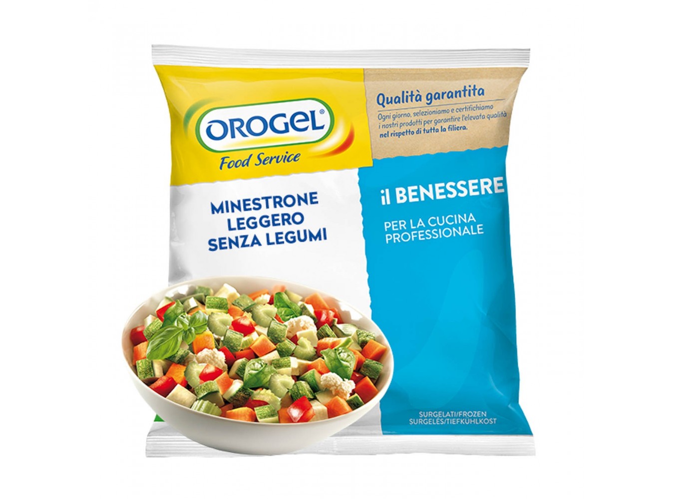 MINESTRONE LEGGERO OROGEL       KG.2,5X4