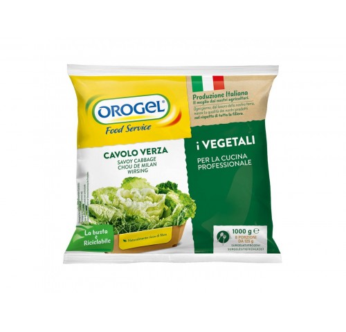 CAVOLO VERZA CUBETTO OROGEL       KG.1X6