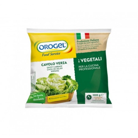 CAVOLO VERZA CUBETTO OROGEL       KG.1X6