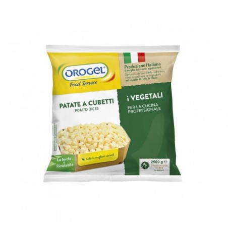 PATATE CUBETTI 12X12 OROGEL     KG.2,5X4