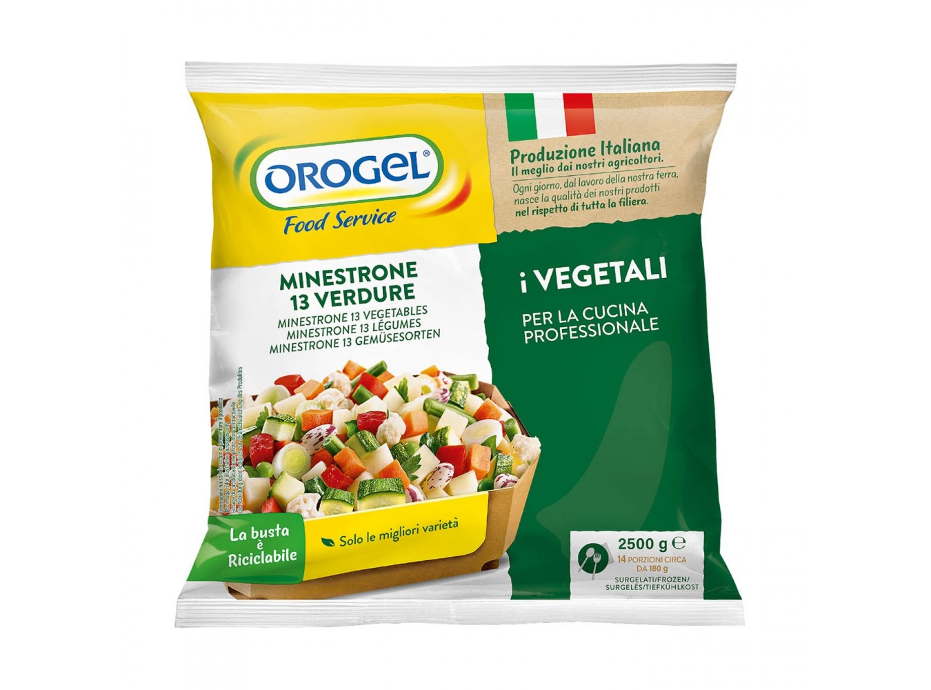 MINESTRONE  OROGEL              KG.2.5X4