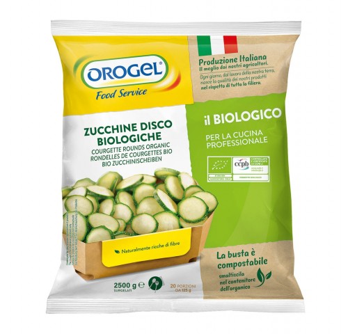 ZUCCHINE RONDELLE BIO OROGEL    KG.2.5X4