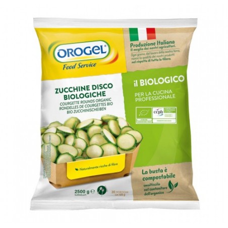 ZUCCHINE RONDELLE BIO OROGEL    KG.2.5X4