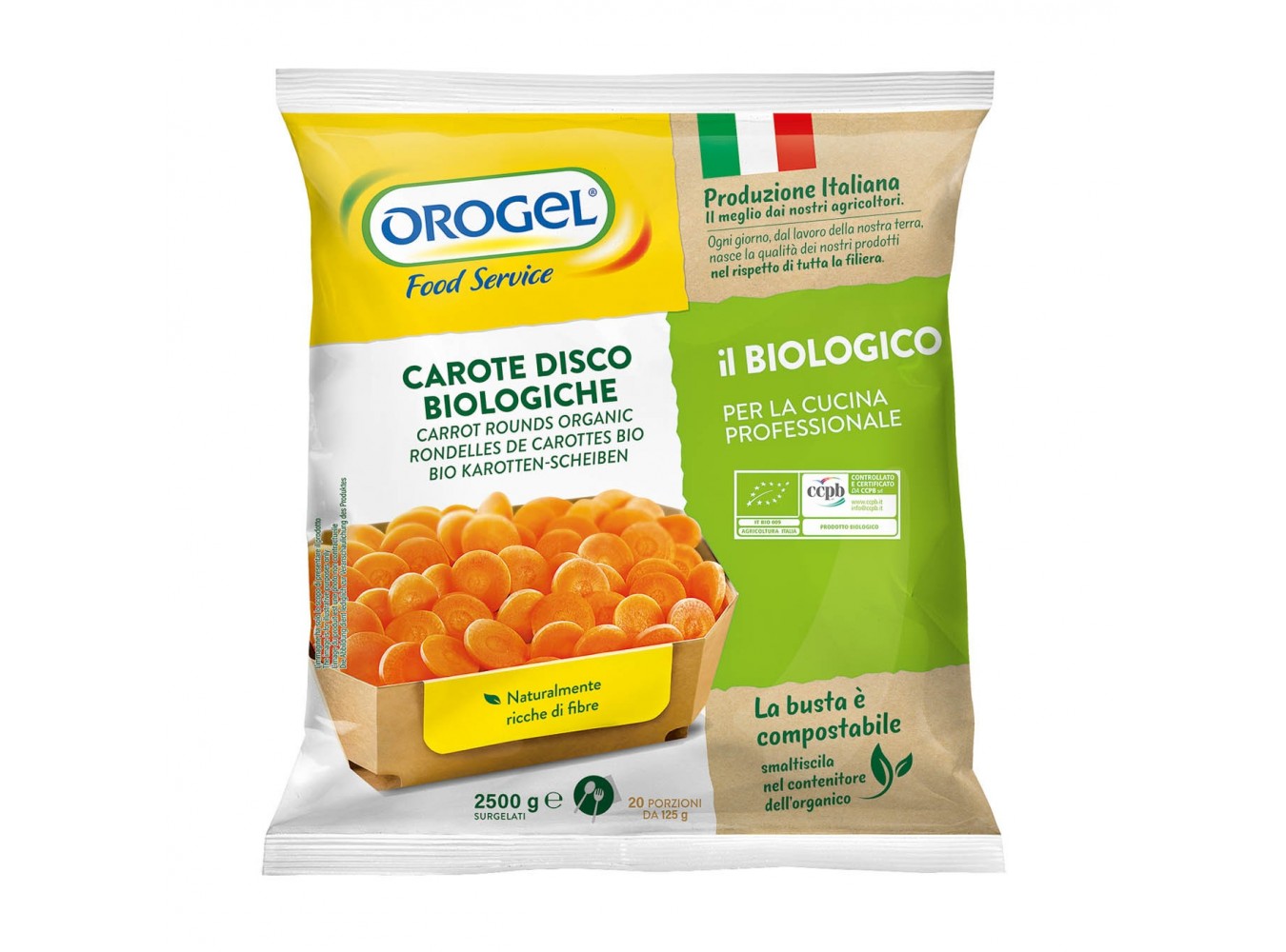 CAROTE DISCO BIO OROGEL         KG.2.5X4