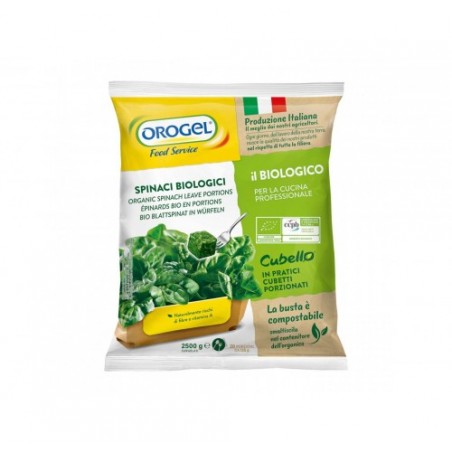 SPINACI BIO OROGEL              KG.2.5X4