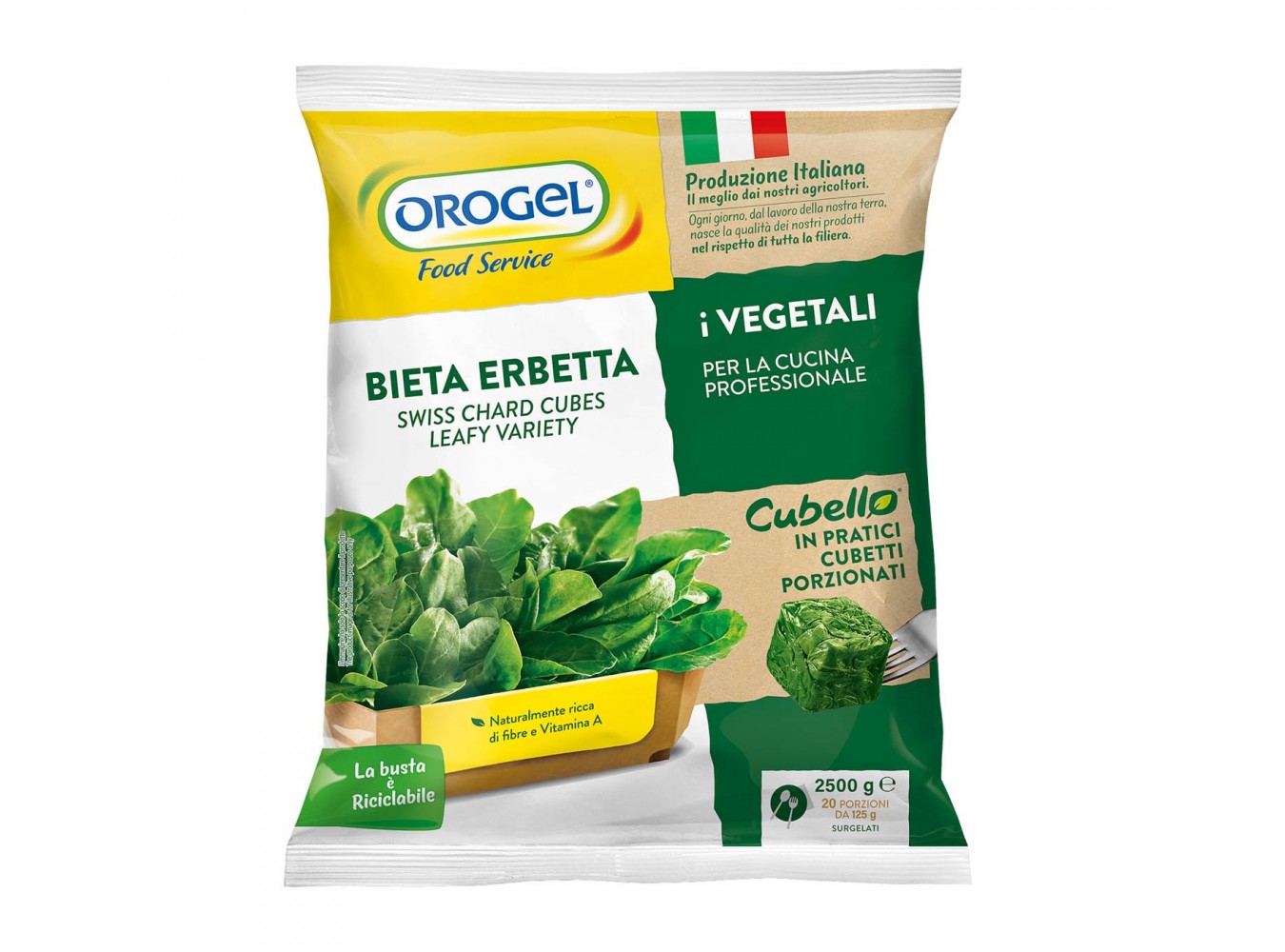 BIETA ERBETTA CUBELLO BIO OROGEL KG2.5X4