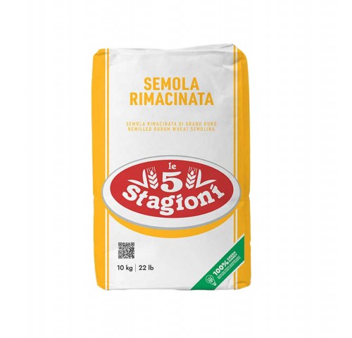 FARINA AGUGIARO SEMOLA RIMACINATA  KG.10