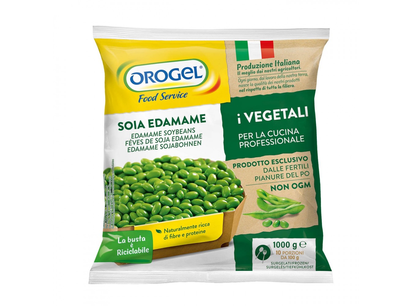 SOIA EDAMAME OROGEL               KG.1X6