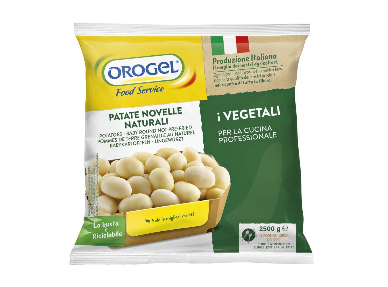 PATATE NOVELLE NATURALE OROGEL KG.2,5X4