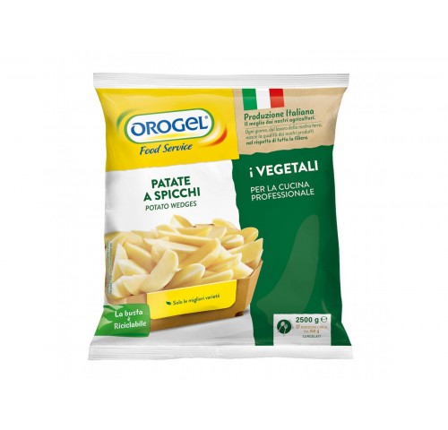 PATATE SPICCHI NATURALE OROGEL  KG.2,5X4