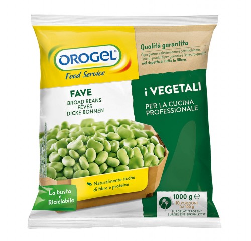 FAVE VEGETALI OROGEL              KG.1X6