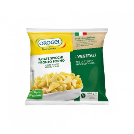 PATATE SPICCHI PRONTOFORNO OROGEL KG.1X6