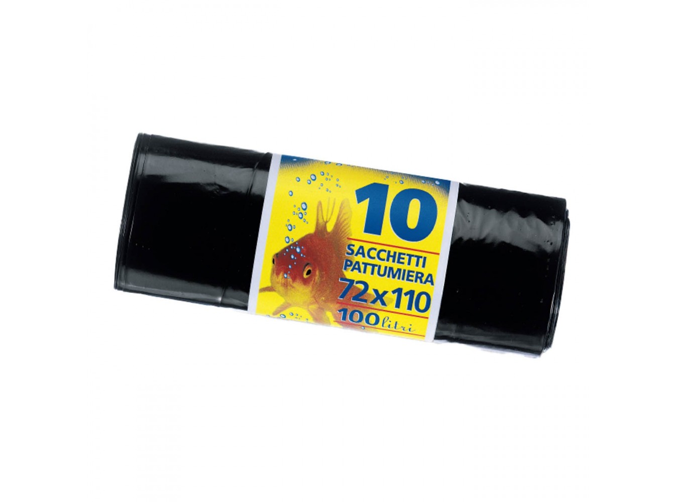 SACCHI IMM.NERO 70X110          PZ.10X24