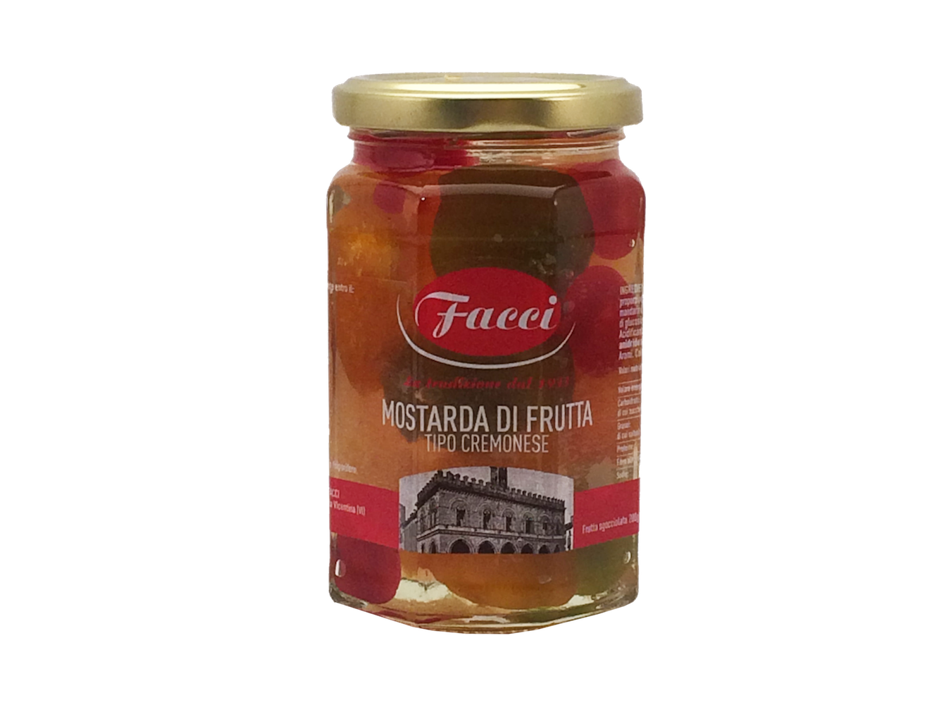 MOSTARDA CREMONESE FACCI       GR.350X12