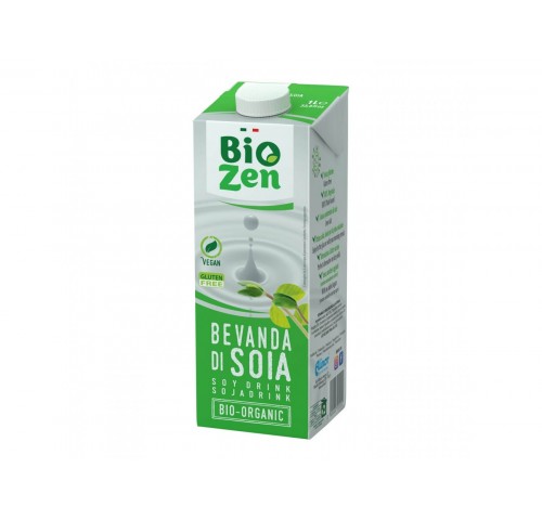 BEVANDA SOIA NATURALE BIO BIOZEN LT.1X10