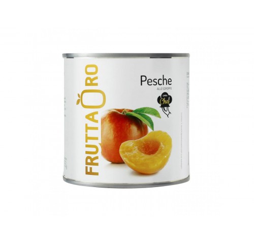 PESCHE SCIROPPATE FRUTTA ORO   KG.2,65X6