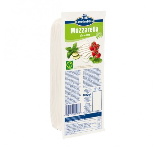 MOZZARELLA FILONE CAMMINO D'ORO  KG.1X15