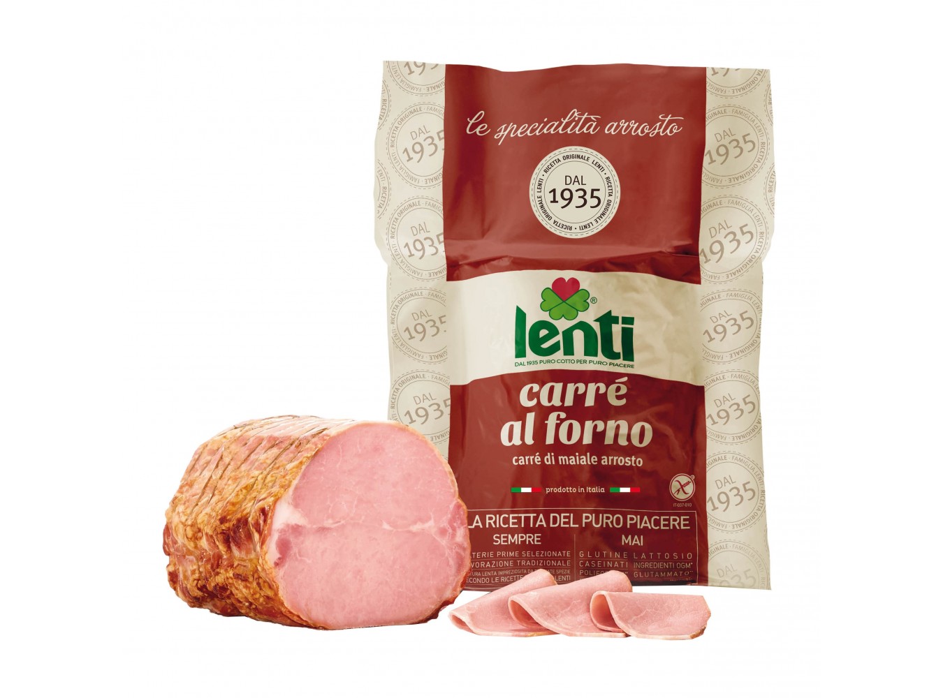 ARISTA MAIALE AL FORNO LENTI    KG.2X2