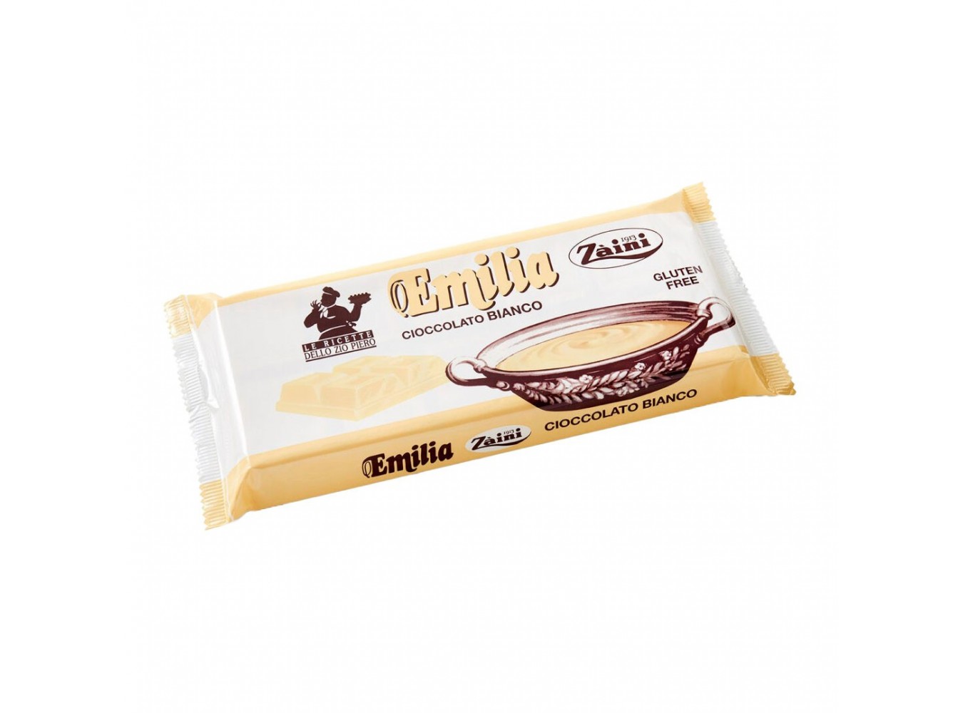 CIOCCOLATO BIANCO BLOCCO ZAINI    KG.1X6