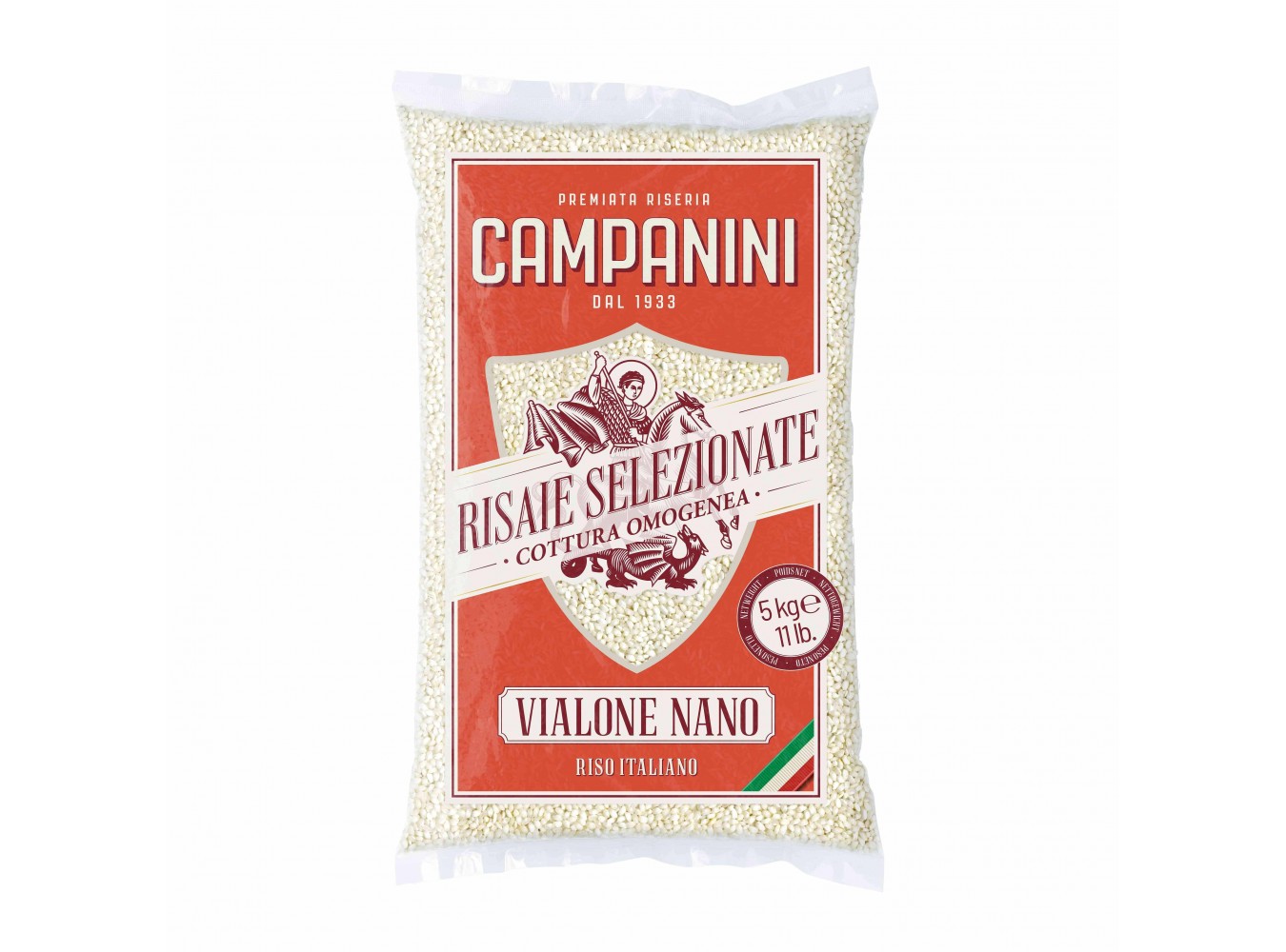 RISO VIALONE NANO CAMPANINI       KG.5X4